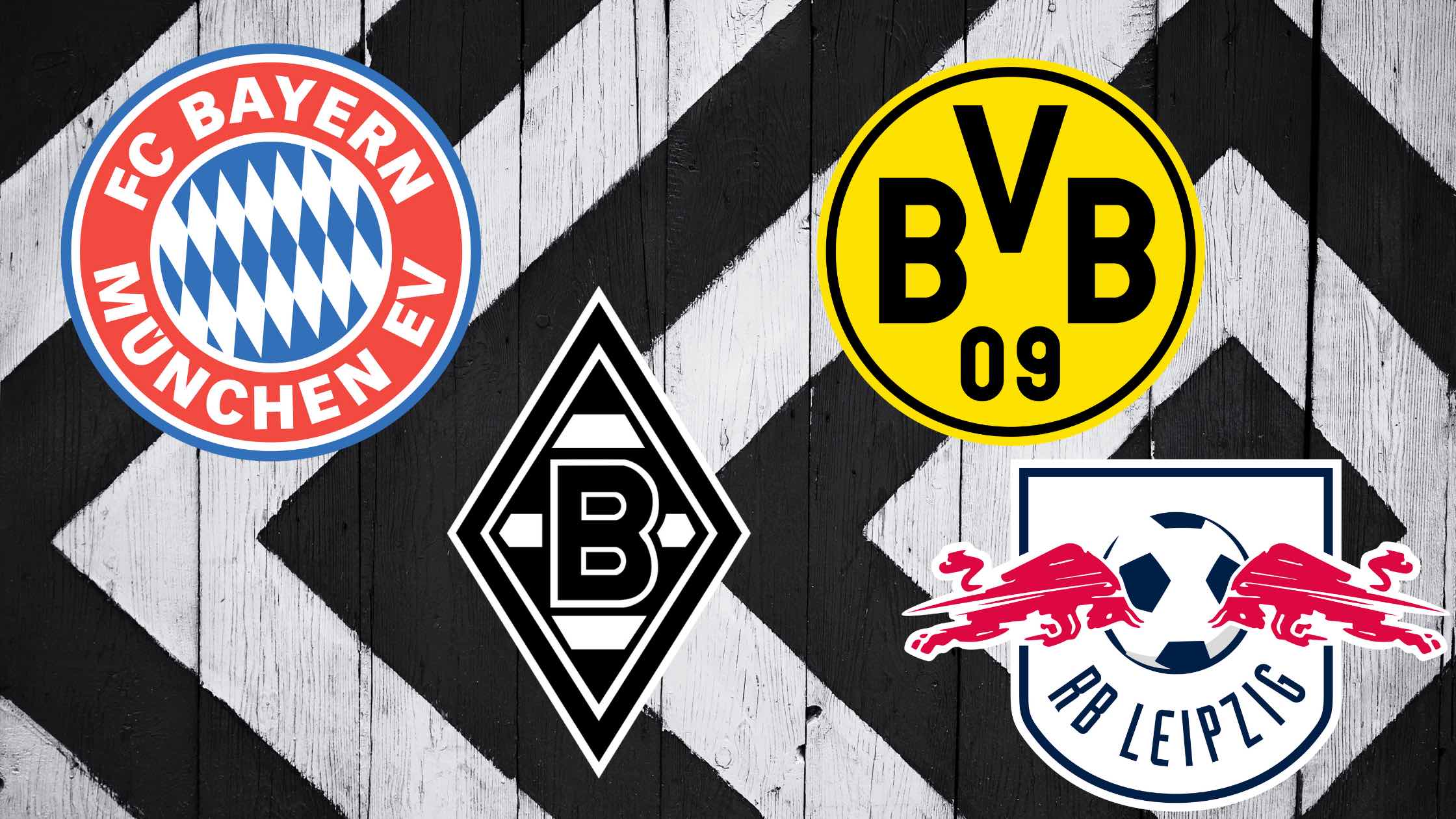 Was die Bundesliga-Teams FC Bayern München, Borussia Dortmund, Borussia Mönchengladbach und RB Leipzig in der Champions League einnehmen.