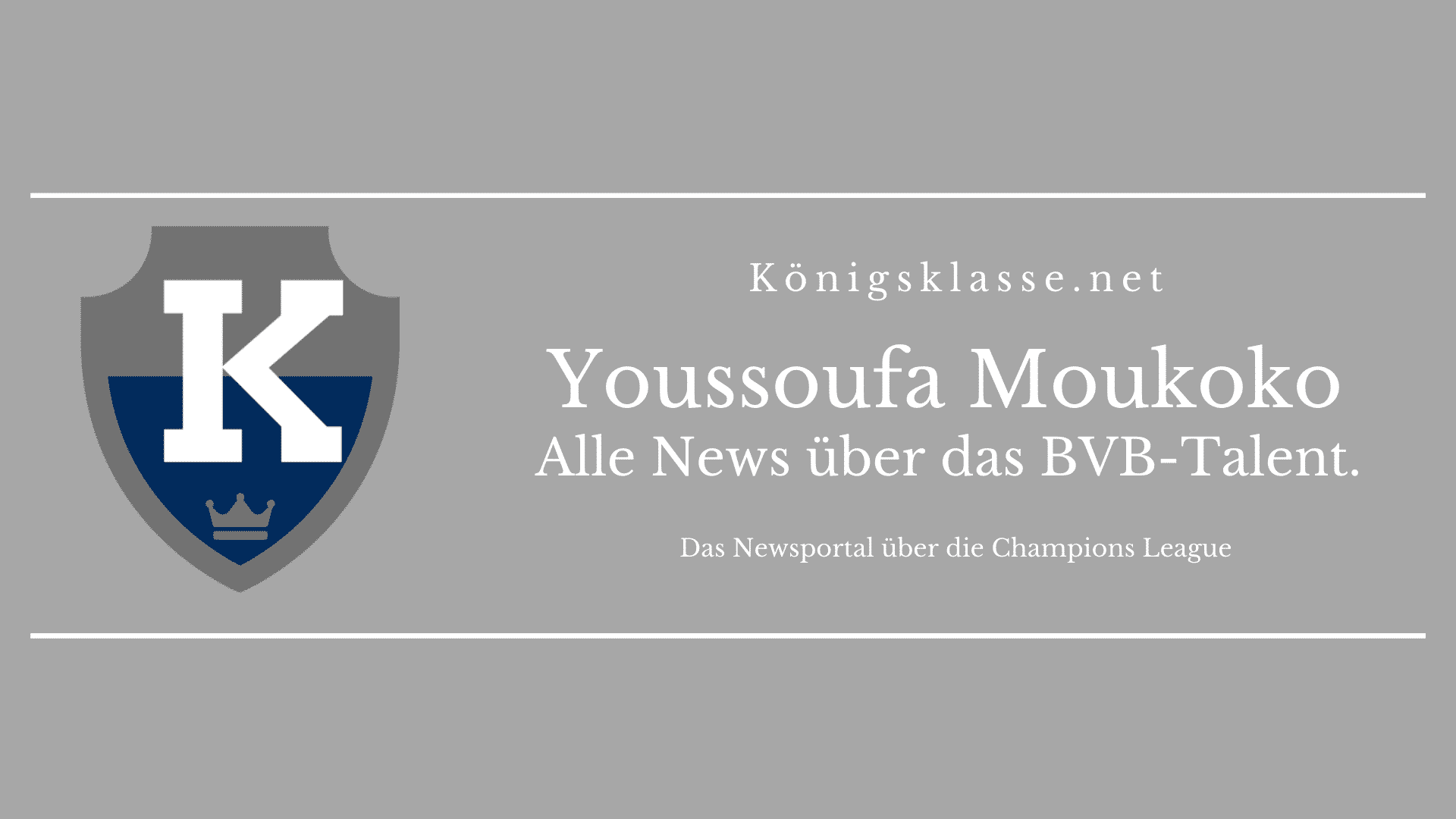Youssoufa Moukoko von Borussia Dortmund: Hier gibt's es alle Informationen über Moukoko. Alter, Erfolge, Vereine, Champions League, News, Teams, Herkunft.