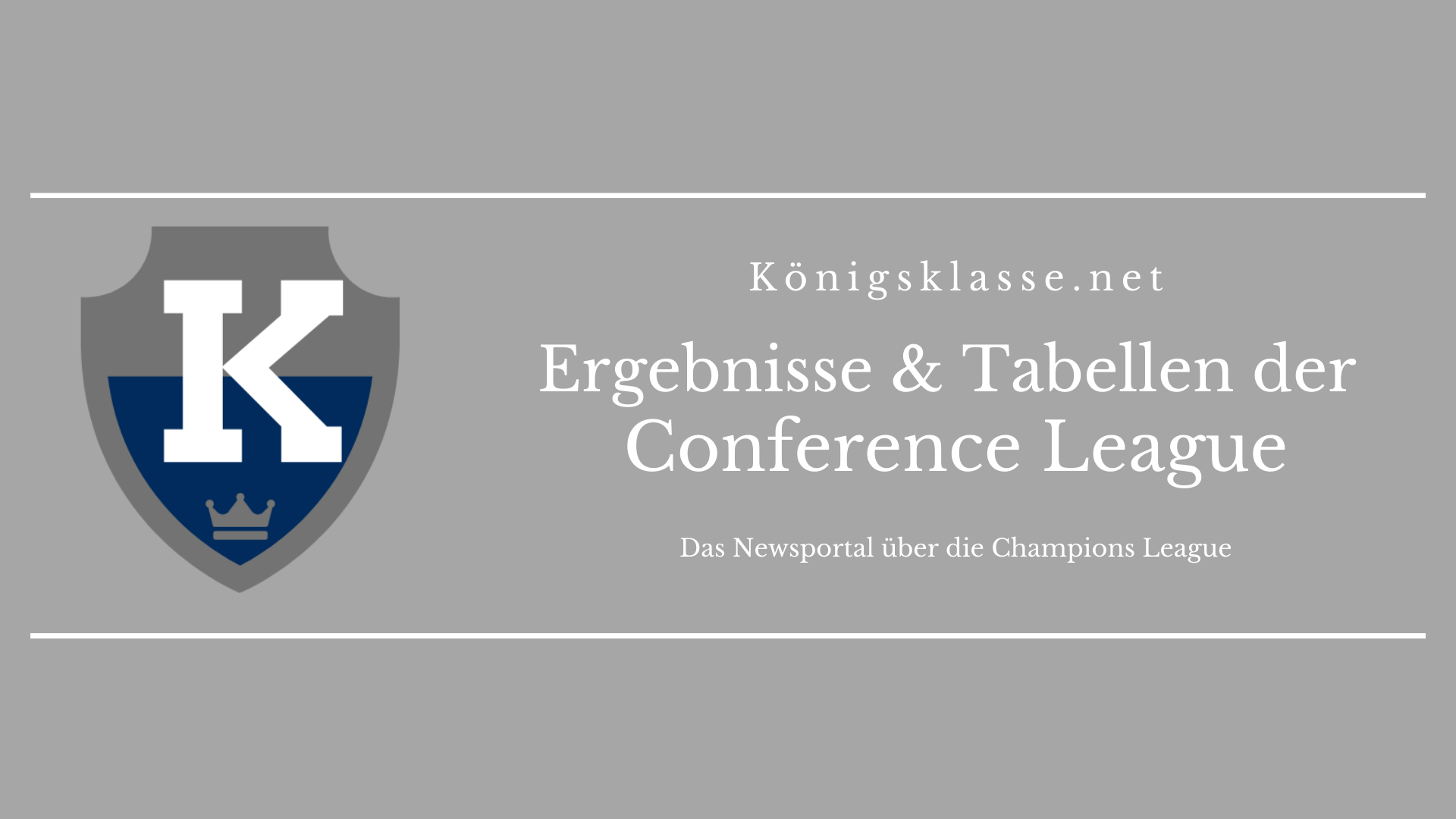 Die UEFA Europa Conference League ist der dritte Fußball-Wettbewerb der UEFA - hier findet ihr Ergebnisse, Tabellen, Spiele heute, Termine und mehr.